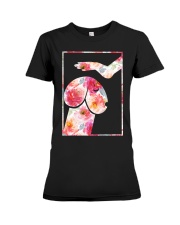 Dog - Hand Premium Fit Ladies Tee thumbnail