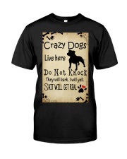 Crazy Dogs - Paw Premium Fit Mens Tee thumbnail