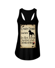 Crazy Dogs - Paw Ladies Flowy Tank thumbnail