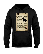 Crazy Dogs - Paw Hooded Sweatshirt thumbnail