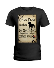 Crazy Dogs - Paw Ladies T-Shirt thumbnail