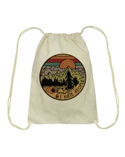 I hate people-Camping Drawstring Bag thumbnail