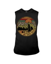 I hate people-Camping Sleeveless Tee thumbnail