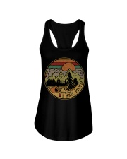I hate people-Camping Ladies Flowy Tank thumbnail