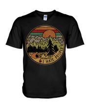 I hate people-Camping V-Neck T-Shirt thumbnail