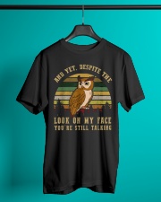 Owl Classic T-Shirt lifestyle-mens-crewneck-front-3