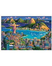 RIO DE JANEIRO POSTER 17x11 Poster front
