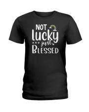 Happy Patrick's Day32 Ladies T-Shirt tile