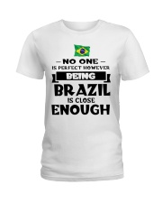 NO ONE IS PERFECT HOWEVER Ladies T-Shirt tile