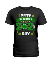Happy Patrick's Day7 Ladies T-Shirt tile