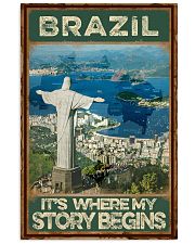 BRAZIL STORY BEGINS Vertical Poster tile