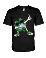 Happy Patrick's Day13 V-Neck T-Shirt tile