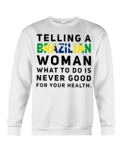 WHAT TO DO IS NEVER GOOD Crewneck Sweatshirt tile