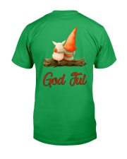 ADORABLE NORWEGIAN NISSE WITH PIG Classic T-Shirt back