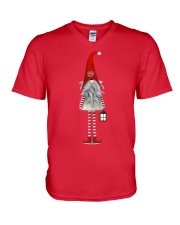 XMAS CUTE NORWEGIAN NISSE V-Neck T-Shirt thumbnail