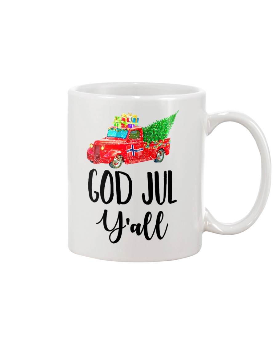 GOD JUL Y'ALL TRUCK Mug