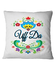 UFF DA NORWEGIAN ROSEMALING Square Pillowcase tile