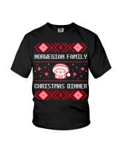 NORWEGIAN FAMILY CHRISTMAS DINNER Youth T-Shirt thumbnail