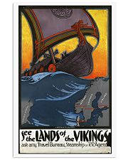 SEE THE LANDS OF THE VIKINGS VINTAGE TRAVEL POSTER 11x17 Poster front
