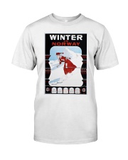 WINTER IN NORWAY VINTAGE 1907 Classic T-Shirt thumbnail