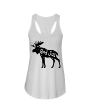 GOD JUL NORWEGIAN MOOSE Ladies Flowy Tank thumbnail