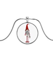 GOD JUL NORWEGIAN MOOSE Metallic Circle Necklace thumbnail