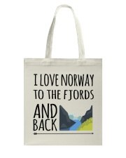 NORWAY FJORDS Tote Bag thumbnail