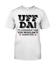 UFF DA NORWEGIAN THING Classic T-Shirt thumbnail