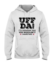 UFF DA NORWEGIAN THING Hooded Sweatshirt thumbnail