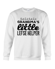 GRANDMA'S LITTLE LEFSE HELPER Crewneck Sweatshirt thumbnail