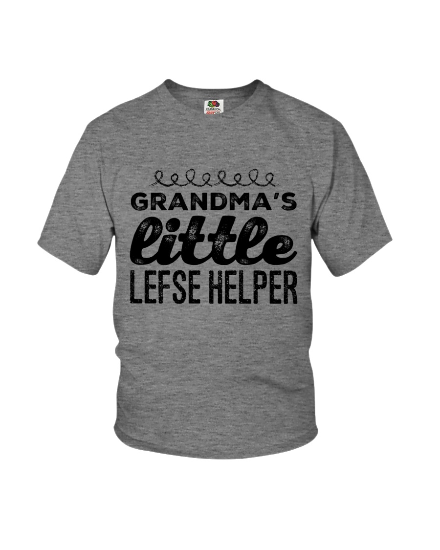GRANDMA'S LITTLE LEFSE HELPER Youth T-Shirt