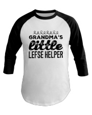 GRANDMA'S LITTLE LEFSE HELPER Baseball Tee thumbnail