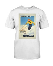 THIS WINTER NORWAY VINTAGE Classic T-Shirt thumbnail