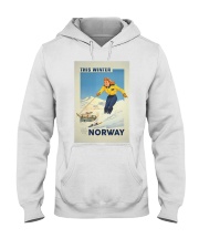 THIS WINTER NORWAY VINTAGE Hooded Sweatshirt thumbnail