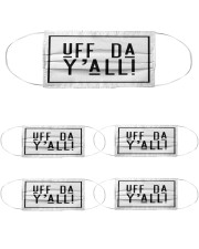 UFF DA Y'ALL Cloth Face Mask - 5 Pack front