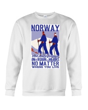 NORWAY IN MY HEART VINTAGE Crewneck Sweatshirt thumbnail