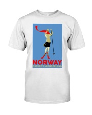 NORWAY VINTAGE TRAVEL Classic T-Shirt thumbnail