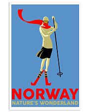NORWAY VINTAGE TRAVEL 11x17 Poster front