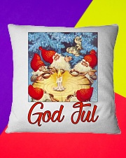 GOD JUL NISSE Square Pillowcase aos-pillow-square-front-lifestyle-6