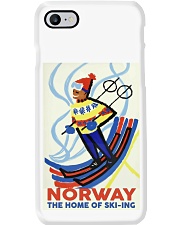 NORWAY THE HOME OF SKI-ING VINTAGE Phone Case thumbnail