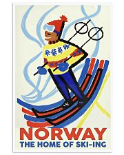 NORWAY THE HOME OF SKI-ING VINTAGE 11x17 Poster front