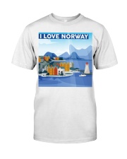I LOVE NORWAY Classic T-Shirt thumbnail