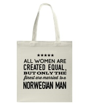 MARRIED TO A NORWEGIAN MAN Tote Bag thumbnail