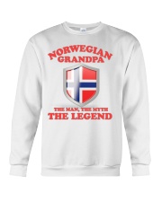 NORWEGIAN GRANDPA LEGEND Crewneck Sweatshirt thumbnail