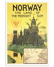 NORWAY VINTAGE TRAVEL 1905 11x17 Poster front
