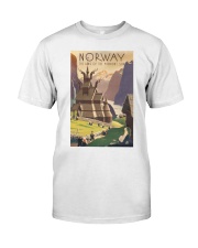 NORWAY VINTAGE TRAVEL 1905 Classic T-Shirt tile