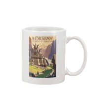 NORWAY VINTAGE TRAVEL 1905 Mug tile