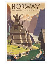 NORWAY VINTAGE TRAVEL 1905 11x17 Poster front