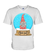 GOD JUL NISSE BALL V-Neck T-Shirt thumbnail