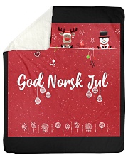 GOD NORSK JUL Sherpa Fleece Blanket - 50" x 60" thumbnail